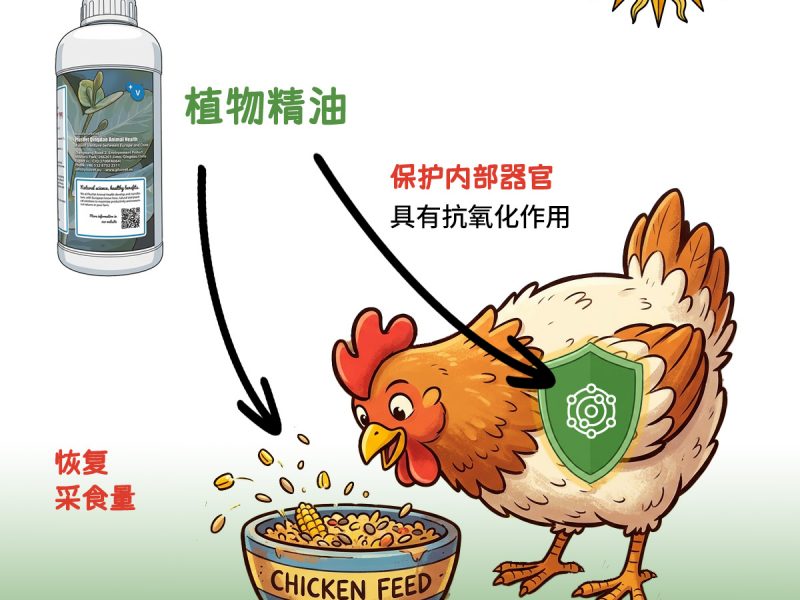 普罗宁+帮助家禽战胜热应激，维持生产性能