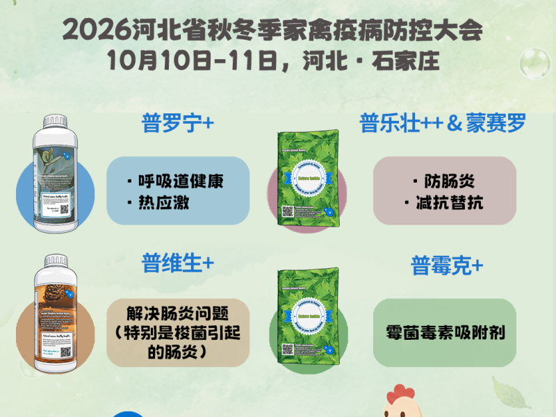 【预告】2026河北省秋冬季家禽疫病防控大会